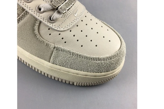 CN2405-902 Scott  FORCE 1 NIKE AIR  White Travis x Grey 0204